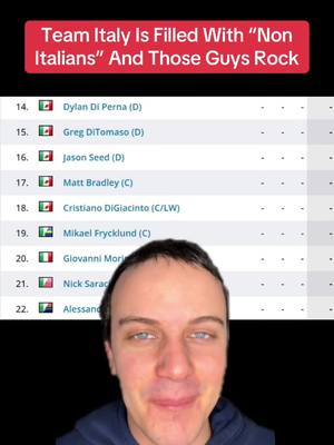Whatever it takes to get to the Olympics #NHL #Hockey #TeamItaly #ItalianHockey #OlympicHockey 