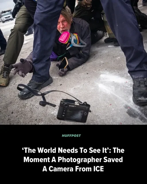 John Abernathy, a photographer from Minneapolis, was flat on the ground. He had the knees of at least one federal officer on his back. He heard someone shouting to put his hands behind his back, but his arms were half pinned beneath him. He was surrounded by dozens of officers deploying something ― tear gas, he thinks ― that made it hard to see or breathe. He felt like he could puke or pass out. He feared what might happen if federal agents got hold of his equipment. So when he locked eyes with another photographer, he took his camera ― a Leica M10-R with a 28-millimeter lens ― and threw it, pitching his cellphone away from him shortly after. Read what happened next at our link above. // 📸 Pierre Lavie @John Abernathy 