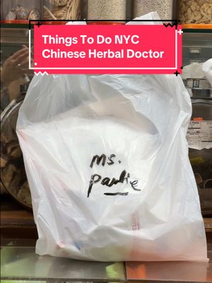 Sometimes you gotta go back to your roots, literally. I decided to visit a Chinese herbal doctor to get help with some of the things I’m dealing with. Holistic care can really make a difference. Would you try this out?  #thingstodoinnyc #chinesemedicine #herbalmedicine #traditionalchinesemedicine #nyclife 