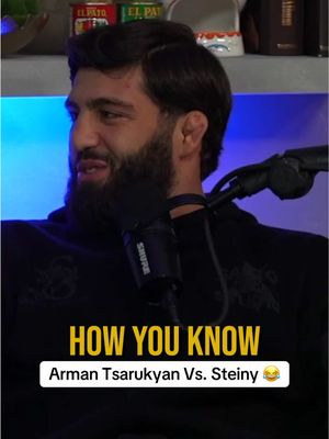 Steiny is NOT joining ARMAN’S family anytime soon #fyp #armantsarukyan #sarasaffari #UFC #nelk 