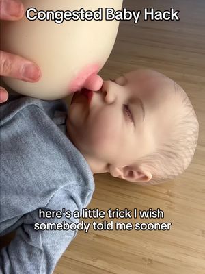 Sharing a little mom-to-mom tip 🤍 Breastmilk can help loosen congestion and make suction work better—kind of like saline. A couple drops, then suction, and it can really help when your baby is stuffy. Have you tried this before? 💬 Or do you have another congestion tip that’s helped your baby? #congestionrelief #sickbabyhack #sickbaby 