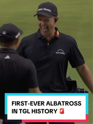 ROSEY JUST DID THAT‼️ 📺: @ESPN #TGL #golf #justinrose #albatross 