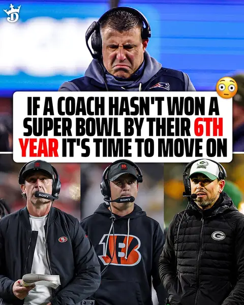 If your Head Coach hasn’t won a Super Bowl in their first 5 years, it might be time to move on… #nfl #nfltiktok #SuperBowl #football #headcoach 