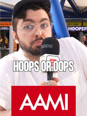 HoopsFest 2026 delivered! And the fans had all their questions answered!  But @espnhatzi and @AAMI Insurance have one question to ask…. Is it a Hoops or an Oops? #hoopsfest #basketball #NBA #nbl #highlights 