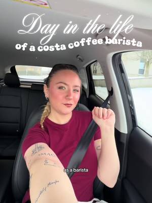 POV: You’re a barista at Costa (in a blizzard!) ☕️❄️