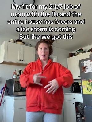 It’s a never ending job #MomsofTikTok #flu #postpartum #icestorm2026 