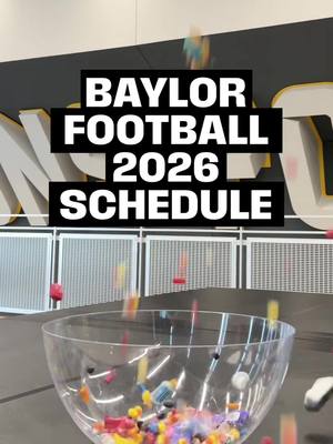 Our 2026 Schedule as candy salad 🤤🍬 #sicem #football #cfb #candysalad #candy 