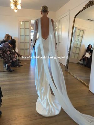 drooling over this Danielle Frankel bridal gown 😭💍✨ #weddingdress #bridal #weddingtok #weddingdressshop 