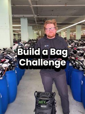 We're back with another classic build a bag... 🚀   But let's make it more of a challenge this time ‼️   How did Lou do with this build ❓   #golflife #golfaddicts #golfclubs #buildabag #golftok 