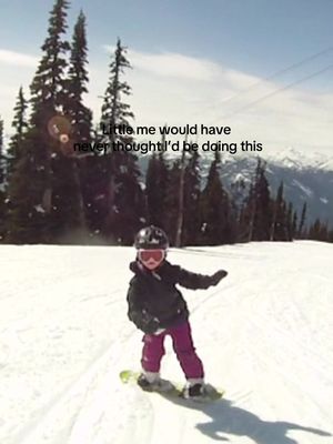 I was a little bug :) #snowboard #girlsnowboarder #girls #foryou 
