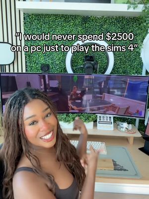 shoutout to all my girlies getting pcs and laptops to play the sims !!🤞🏽💖 #sims4 #thesims4 #thesims #girlgamer #GamerGirl 