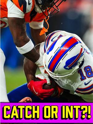 CATCH or INT?! 🤔