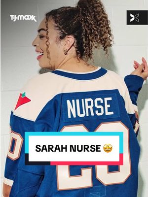 @Sarah Nurse is making hockey history in style 🏒 @TJ Maxx #ad 