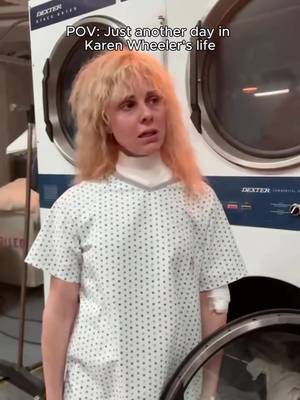 still not over Karen's iconic laundry scene 😂 📸 @CaraBuono  #strangerthings #laundryhumor #Tide #Laundry