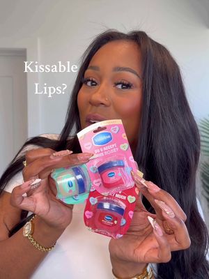 This Valentine’s Day don’t be caught with the crust, grab the limited edition @Vaseline lip therapy minis and stay ready with kissable lips 💋#vaselinepartner #skincare 