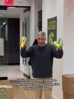 pov: you're on the marketing team at graza. you're gearing up to launch a product that's been years in the making. your sales team says it will start rolling out at whole foods at the end of february. haha. unless... #graza #oliveoil #mayo 