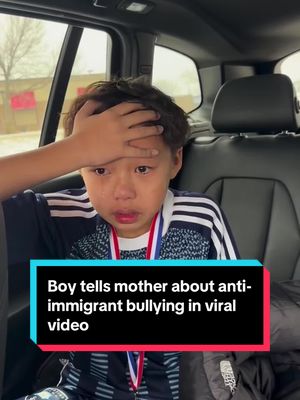 A video of a young boy telling his mom about anti-immigrant harassment he faced while playing soccer has gone viral. CBS News spoke with the mother who filmed her son, Max, as he cried about the bullying he faced. She said she did not post the video to create controversy, but instead to remind people "how deeply our words and actions can effect one another, especially our children." In the video, the boy says another child told he was an illegal immigrant and that he should go back to his country, despite the fact he was born in America. @Vladimir Duthiers 