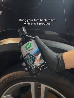 Your trim’s glow-up starts here. #turtlewax #youarehowyoucar #restore #detailing 
