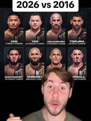 The Current UFC Champs vs the 2016 UFC Champs! #UFC #mma 