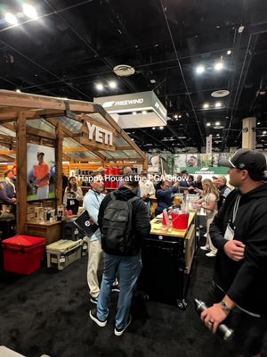 Great first day at the PGA Show @YETI #golf #golftiktok 
