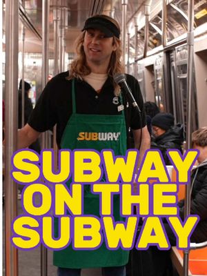 Subway does stand up on the subway in NYC. #subway #comedian #nyc
