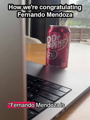 Congratulating Fernando Mendoza on an amazing season using his favorite social media platform 🤝