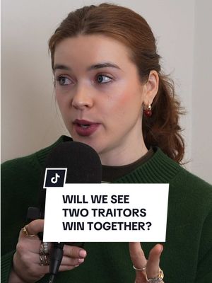 Are we going to see two Traitors win together? #thetraitors #whattowatch 
