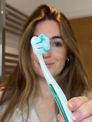 Work winter morning routine ✨  *bacterial plaque reduction vs. non-antibacterial fluoride toothpaste after 3 months continued use #Colgate