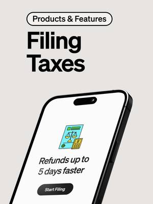 Here’s your step-by-step guide on how to get your tax refund faster than anywhere else. 💵 . . . Early access to tax refunds depends on the timing of the submission of the payment file from the payer. We generally make these funds available on the day the payment file is received, which may be up to 5 days earlier than the scheduled payment date.