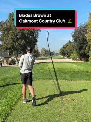 Here. We. Go. 😤    Straight from the Bahamas and into the desert. #TheAmericanExpress kicks off today with TM Ambassador and youngest player in the field, #BladesBrown, making his 9th @PGATOUR start.