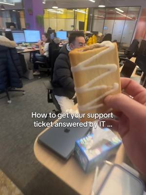 Bribes with pastries to skip the line ✅ #proteinpastries #protein #pastry #magicsponcereal #magicspoon 