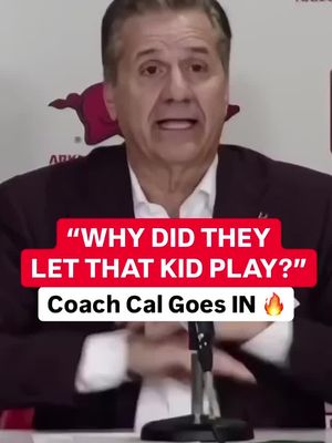 John Calipari ain't holding back 😤🔥 The Arkansas HC goes off for nearly 7 minutes on drafted & overseas players flooding the transfer portal, and how it’s squeezing out young players trying to develop. #CollegeBasketball #NBA #Basketball #Hoops #NIL 