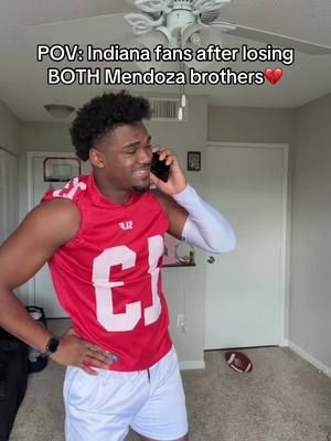 Its the end of an ERA for Indiana fans💔 #CollegeFootball #transferportal #fernandomendoza #indiana #football 