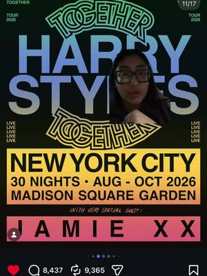 new york for 30 nights truly has me on the floor crying because why??? give the globe some more love 😭 and so many people won’t travel to the US right now based on what’s happening- at least give london 10 shows it’s your hometown show! #togethertogether #harrystyles #hshq #harrstylestour #KATTDO 