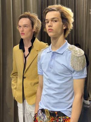 Backstage at the #DiorWinter26 show