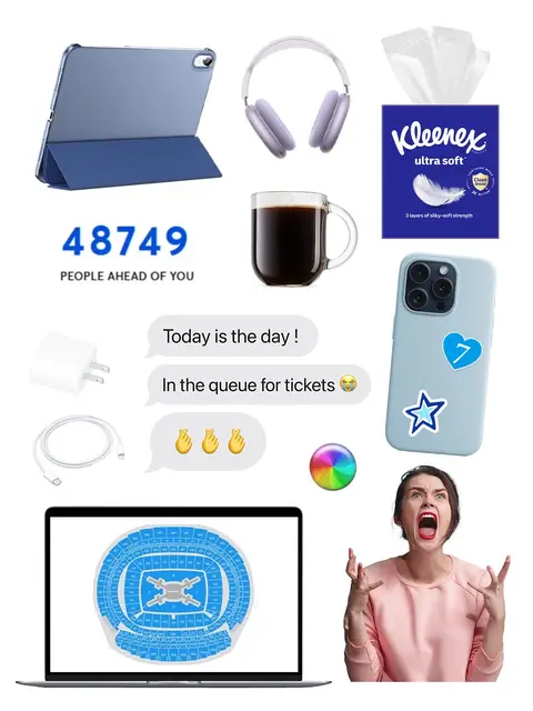 For the comeback we’ve been waiting years for. Caffeinate, stretch, charge everything, and keep Kleenex® Tissue nearby… because there WILL be feelings