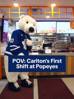 $6 POPEYES CHICKEN SANDWICH 👀 Fans can get a Chicken Sandwich (either spicy or regular) for ONLY $6 whenever the Leafs play! #Leafs #NHL @Popeyes Canada 