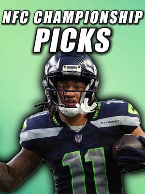 NFL NFC Championship Picks January 25 Matt Stafford more than 257 Passing Yards - He’s hit this in 7 straight games - Last time he played Seattle he put up 450 Jaxon Smith Njigba more than 90 Receiving Yards - He hit this at a 72% clip this season - He hit this in both games against the Rams - The Rams rank bottom 10 against the pass Sam Darnold more than 235 Passing Yards - He played against the Rams in the playoffs last season and put up 245 Kenneth Walker to Score a Touchdown - He scored 3 last week