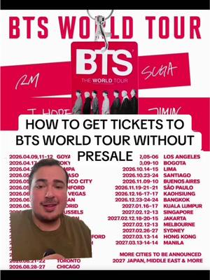 Get your BTS tickets TODAY‼️  #tickpick #bts #btsarmy #bts_official_bighit #btsxarmy 