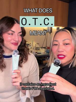 What is OTC skincare anyway? OTC stands for “over-the-counter,” which means it’s a product you can buy without a prescription.  That doesn’t mean they’re less effective than prescription-grade products, though. These products are made with ingredients regulated and approved by the FDA (Food and Drug Administration) to make sure they’re safe and actually work. In skincare, that includes moisturizers and eczema creams with FDA-recognized skin protectants. #eczema #skincare #dieux 