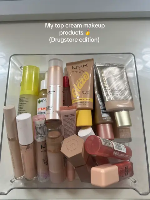 Which is your favourite drugstore product? 🤍 Video ib @Rasa_Libra #makeup #drugstoremakeup #makeupreview #rating 
