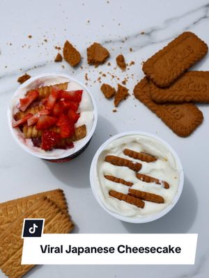 Trying the viral Japanese cheesecake hack… and honestly? YES. Here’s the easiest version: Take a pot of Greek yogurt, slot in Biscoff biscuits, and pop it in the fridge overnight. That’s it. That’s the whole hack. And the best part? There are SO many variations you can do - your imagination can go wild. I tried adding Arnott’s Scotch Fingers to strawberry Greek yogurt and topping it with fresh strawberries. And it was actually unreal. Now, I’m an absolute cheesecake FIEND. Like obsessed is an understatement. So anyone out there claiming this is “real cheesecake”… can get fucked. 😂 But it’s a great alternative, because it’s bloody delicious, a much lower cal alternative, and so easy to make. In fact… we’ve just polished these off and I’ve already made more. So yeah. My rating? 10/10. Would you try it? 🤍🍓🧁 #JapaneseCheesecake #CheesecakeTok #ViralDessert #EasyDessert #DessertTok