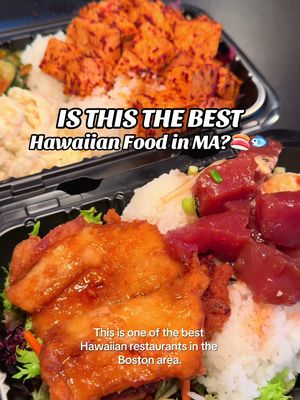 Easily one of my favorite poke spots around is Manoa poke in Cambridge, the fish quality and flavors here are so so good. If i were to get the mix plate again I would get the ahi shoyu tuna poke and another one like spicy tuna poke, ahi limu poke, etc. They also have spam musubi, kalua pig, etc  #bostonfoodies #bostonfood #massachusettscheck #hawaiianfood #bostontiktok 