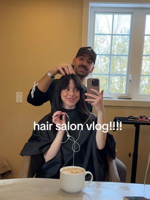 i only trust @Benjamin Bélanger when it comes to hair 🥹🧚🏻💌 finalement je continue sur mon healthy natural hair journey, à suivre hehe….#Vlog #hairtok #fy 