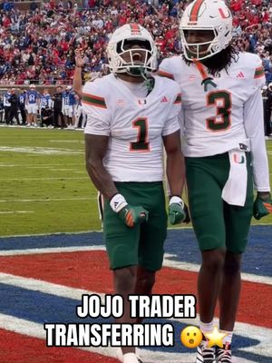 Be great Jojo. Best is yet to come 😤🙏 Joshisa Trader is entering the transfer portal. Heading into junior season. #football #CollegeFootball #widereceiver #blurrr #floridafootball