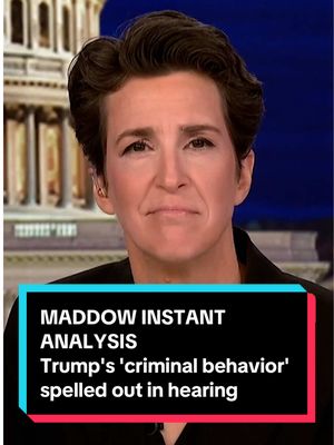 "I don't know why Republicans agreed to do this today." Rachel Maddow wonders what congressional Republicans were thinking when they agree to a public hearing with former special counsel Jack Smith before the House Judiciary Committee, allowing Smith to "clearly spell out the evidence he found and the conclusions that he drew about the president's criminal behavior."
