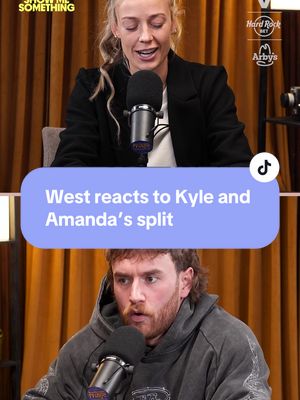 West reacts to the news of Kyle and Amanda’s split 