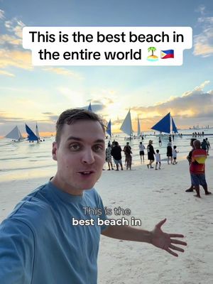 Visiting the Nr. 1 Best Beach in the entire world 🏆🇵🇭 #philippines #travel #beach 