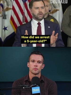 JD Vance is justifying ICE’s arrest of a 5-year-old boy. That’s where we are. #PodSaveAmerica #CrookedMedia #ICE #JDVance