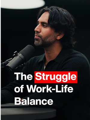 Balance is a myth. Tradeoffs are real. Link in bio for full ep with Samir of @Colin and Samir  #creatoreconomy #businessmindset #highperformance #podcasttok #openresidency